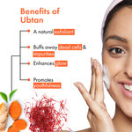 Buy Good Vibes Insta Glow Foaming Face Wash with Deep Cleansing Brush - Ubtan (150 ml) - Purplle