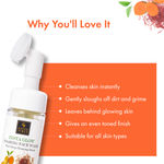 Buy Good Vibes Insta Glow Foaming Face Wash with Deep Cleansing Brush - Ubtan (150 ml) - Purplle