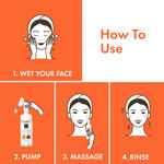 Buy Good Vibes Insta Glow Foaming Face Wash with Deep Cleansing Brush - Ubtan (150 ml) - Purplle