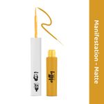 Buy Elitty Eye Gotta Feeling - Pop Eyeliner Matte -Manifestation- Yellow - Purplle