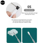 Buy MeSkin Ear Wax Cleaner - Reusable Ear Cleaner Tool Set with Storage Box - Ear Wax Remover Tool Kit with Ear Curette Cleaner and Spring Ear Buds Cleaner - Purplle