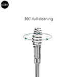 Buy MeSkin Ear Wax Cleaner - Reusable Ear Cleaner Tool Set with Storage Box - Ear Wax Remover Tool Kit with Ear Curette Cleaner and Spring Ear Buds Cleaner - Purplle