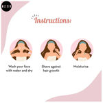 Buy MeSkin Foldable Face Razor for Women Painfree Facial & Upper Lips Hair Removal, Eyebrow Shaper & Dermaplaning Tool – 3 Pieces - Purplle