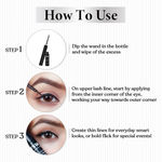 Buy TNW -The Natural Wash Eyecatchy Longstay Matte Liquid Eyeliner with Hydrogenated Castor Oil | Smudgeproof | Pigmented | Long Lasting | Quick Dry - Purplle