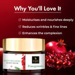 Buy Good Vibes Pomegranate Rejuvenating Night Cream | Lightening, Anti-Ageing | No Parabens, No Sulphates, No Mineral Oil, No Animal Testing (50 g) - Purplle