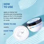 Buy Plum Coconut & Peptides Strength & Shine Hair Mask IFor all hair types| Paraben- Free 200 gm - Purplle