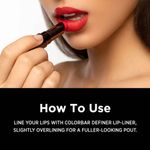 Buy Colorbar Kissproof Lipstick-Bad Intension - 014 3gm - Purplle