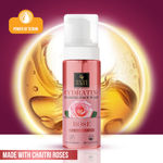 Buy Good Vibes Hydrating Rose Foaming Facewash with Power Of Serum (150ml) | Dermatologically Tested for Sensitive skin | Made from Chaitri Roses - Purplle