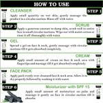 Buy Dr.Rashel Charcoal Facial Kit For Skin Detox Spf 15 Moisturizer - Combo of 6 - Purplle