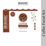 Buy Dr.Rashel Coffee Facial Kit For Rejuvenating Skin With Serum Combo of 6 - Purplle