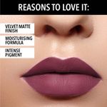 Buy Blue Heaven Matte Me Intense Matte Lipstick- Plum Desire 310, 4gm - Purplle
