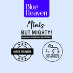 Buy Blue Heaven Minis But MightyA HyperstayA Weightless Liquid Matte LipstickA Majestic Diva Pack of 4, 6ml - Purplle