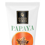 Buy Good Vibes Papaya Glow Peel Off Mask | Tan Removal Skin Lightening Hydrating | No Parabens No Sulphates No Mineral Oil (50 g) - Purplle