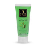 Buy Good Vibes Green Tea Purifying Face Wash | Oil Control, Prevents Acne (100 ml) - Purplle