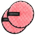Buy Bronson Professional Reusable Makeup Remover Cleansing Pads (2 pcs, mix colour) - Purplle