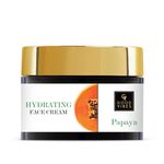 Buy Good Vibes Papaya Hydrating Face Cream | Moisturizing, Glow | With Green Tea | No Parabens, No Sulphates, No Mineral Oil, No Animal Testing (50 gm) - Purplle