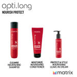 Buy Matrix Opti Long Nourish Protect Nourishing Shampoo Ceramide + Opti Long Professional Conditioner | For Healthy, Long Hair (350 ml + 196 g) - Purplle