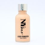 Buy NY Bae Dewy Drops Foundation| Natural Finish | Everyday Glow |Lightweight Concealer | Moisturising - White Coffee 08 (30 ml) - Purplle