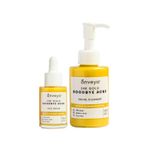 Buy Anveya 24k Gold Goodbye Acne Kit with Cleanser(120ml) + Serum(30ml) - Purplle