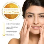 Buy Anveya 24k Gold Goodbye Acne Kit with Cleanser(120ml) + Serum(30ml) - Purplle