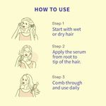 Buy Anveya Hair Bae Hair Serum, 120 ml | Hydrate & Nourish Hair Serum That Provides Strength & Reduce Breakage | Heat Protection Hair Serum - Can Also be Used for Hair Styling - Purplle