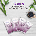 Buy HipHop Skincare Cleansing Charcoal Strips (12 pieces) - Purplle