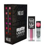 Buy NEUD Matte Liquid Lipstick Supple Candy with Jojoba Oil, Vitamin E and Almond Oil - Smudge Proof 12-hour Stay Formula with Free Lip Gloss - Purplle