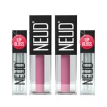 Buy NEUD Matte Liquid Lipstick Supple Candy with Jojoba Oil, Vitamin E and Almond Oil - Smudge Proof 12-hour Stay Formula with Free Lip Gloss - 2 Packs - Purplle