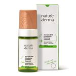 Buy Nature Derma 3% AHA BHA Facewash with 100% Natural Biome-Boostaa€zA¢ Solution: Skin-Strengthening & Exfoliating Foaming Cleanser To Resurface Dull / Dry Skin And Fight Acne 100 ml - Purplle