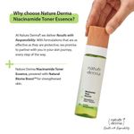 Buy Nature Derma Niacinamide Toner Essence with Natural Biome-Boosta„¢Solution For Soothed, Strengthened Skin 100ml - Purplle
