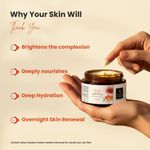 Buy Good Vibes De-Tan Glow Night Cream Ubtan with Power of Serum | Tan free, Brightening, Pigmentation, Skin renewing, Sleep treatment (50 g) - Purplle