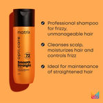 Buy Matrix Opti.Care Professional Shampoo for ANTI-FRIZZ Shampoo + Opti.Care Professional ANTI-FRIZZ Conditioner +ANTI-FRIZZ Hair Serum (200 ml+98g +100 ml) - Purplle