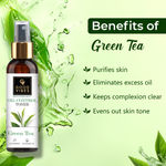 Buy Good Vibes Green Tea Oil Control Toner with Power of Serum | Reduces irritation and redness (200 ml) - Purplle