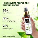 Buy Good Vibes Green Tea Oil Control Toner with Power of Serum | Reduces irritation and redness (200 ml) - Purplle