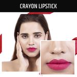 Buy INSIGHT COSMETICS MEGA LAST CRAYON LIPSTICK_I'M AN ATHEIST (12) - Purplle