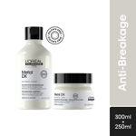Buy L'Oreal ProfessionnelSerie Expert Metal DX Anti-Metal Cleansing Cream Shampoo + Combo of Metal DX Hair Mask|(300 ml+250 gm) |For Damaged & Colored Hair - Purplle