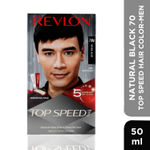 Buy Revlon Top Speed Hair Color Man-Natural Black 70M - Purplle