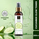 Buy Good Vibes Cucumber Glow Toner | Hydrating, Minimizes Pores | With Liquorice | No Parabens, No Alcohol, No Sulphates, No Animal Testing (200 ml) - Purplle