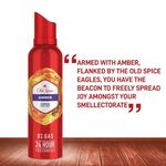 Buy Old Spice Amber No Gas Deodorant Body Spray Perfume (140 ml) - Purplle