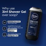 Buy Nivea Men Deep Impact Cleansing Shower Gel (250 ml) - Purplle