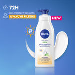 Buy NIVEA Aloe Protection Spf 15 Body Lotion (400 ml) - Purplle