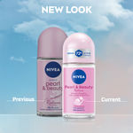 Buy Nivea Deo Roll-on- White Pearls & 0% Alcohol , for Smooth Underarms, 48H freshness and odour protection, 50 ml - Purplle