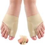 Buy Bronson Professional Toe thumb bunion corrector, toe separator, toe spreader with gel pad support: free size, 1pair - Purplle