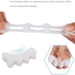 Buy Bronson Professional Toe spacer, toe separator, hammer toe corrector, toe straightener – free size – 1 pair - Purplle