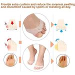 Buy Bronson Professional Toe spacer, toe separator, hammer toe corrector, toe straightener – free size – 1 pair - Purplle