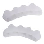 Buy Bronson Professional Toe spacer, toe separator, hammer toe corrector, toe straightener – free size – 1 pair - Purplle