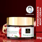 Buy Good Vibes Pomegranate Rejuvenating Night Cream | Lightening, Anti-Ageing | No Parabens, No Sulphates, No Mineral Oil, No Animal Testing (50 gm) - Purplle