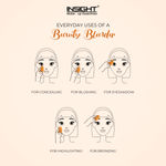 Buy INSIGHT Cosmetics Beauty Blender Sponge Applicator_Orange - Purplle