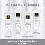 Buy Good Vibes De-Tan Facial Kit - Silver (40 gm) - Purplle