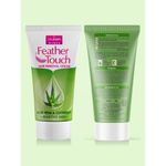 Buy VI-JOHN Feather Touch Hair Removal Cream Haldi Chandan,Rose & Cucumber Aloevera 40gx2 Each (Pack of 6) - Purplle